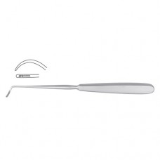 Deschamps Ligature Needle Blunt for Right Hand Stainless Steel, 21 cm - 8 1/4"